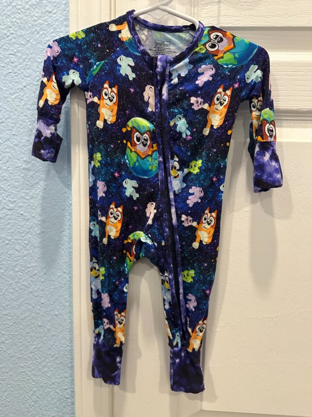 Bluey Bamboo Sleepie Convertible Zippy
